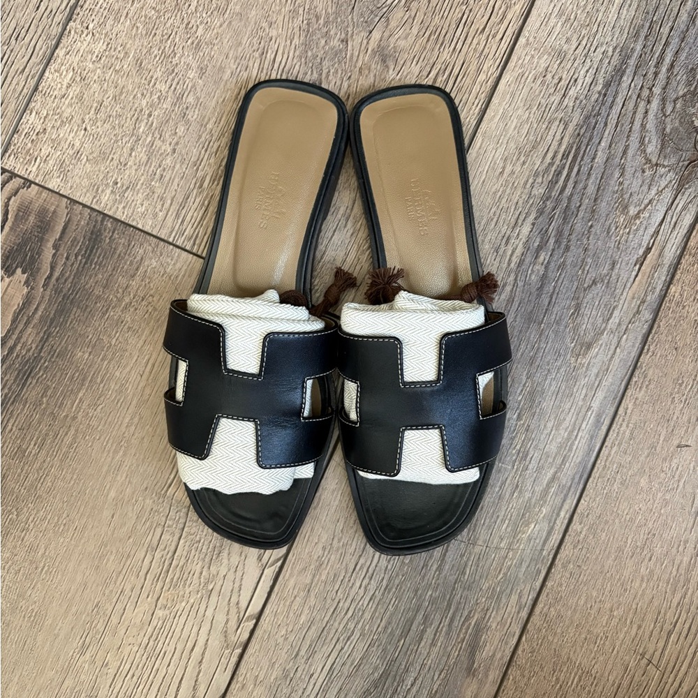 Hermes Oran sandals